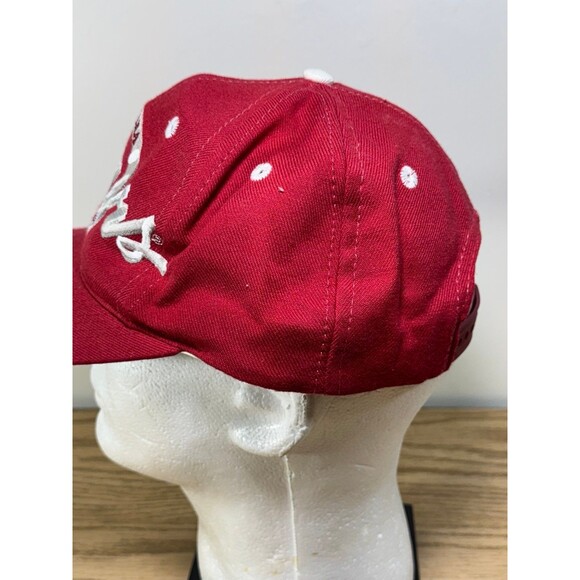 Vintage Indiana University‎ IU Hoosiers The Game Circle Logo Snapback Hat Cap - Picture 3 of 9